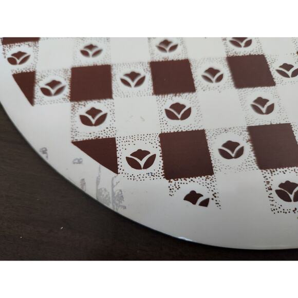 Lot Of 6 Vintage 80s Franco Vynil Placemats Mushrooms 12x18' - Picture 6 of 6